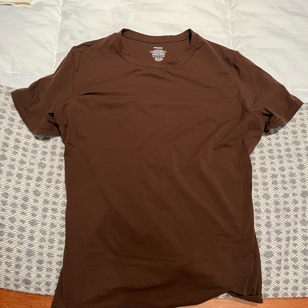 SKIMS Cocoa Fits Everybody Tee